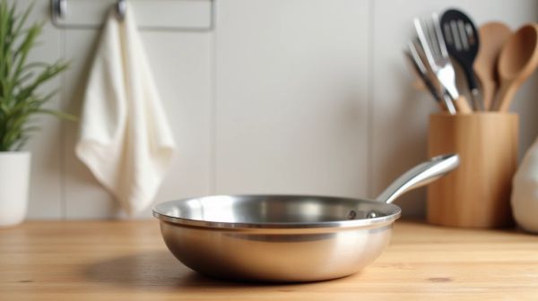 Choisir une poêle inox 18/10 pour une cuisson saine et durable