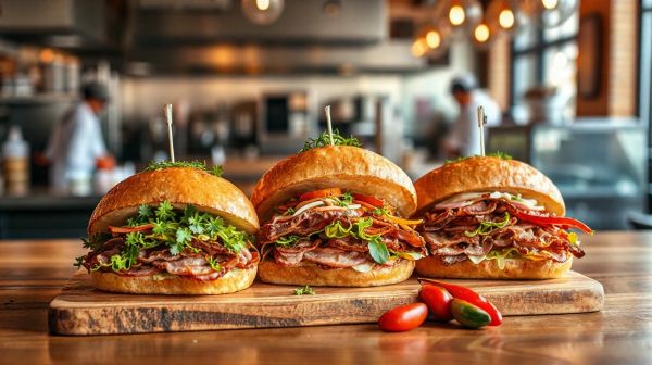 Découvrez des recettes modernes pour savourer les sandwichs américains